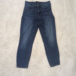 Lucky Brand Dark Blue Ankle Jeans